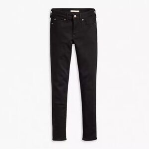 Levi’s 711 black skinny jeans with stretch